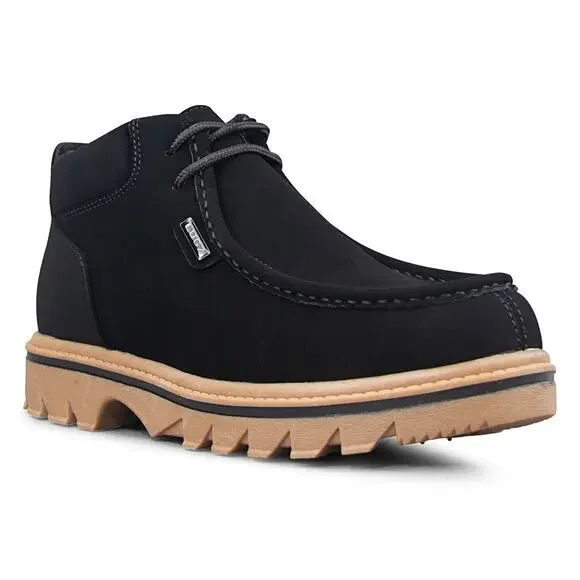 LUGZ Black Fringe Nubuck Chukka Lace Up Boots 13 - Picture 9 of 9